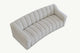 Sofista 3 Seater Astoria sofa in Oatmeal Boucle Fabric