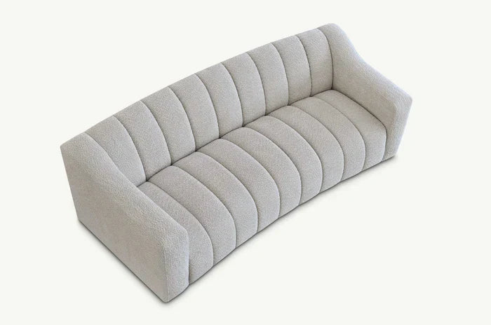 Astoria sofa in Oatmeal Boucle Fabric - Sofista Living LTD 
