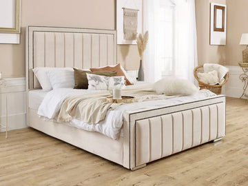 Cambridge Fabric Bed Frame - Sofista Living LTD 