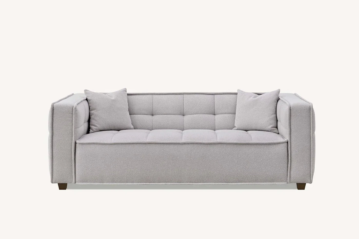 Murray Sofa in Putty Boucle Fabric
