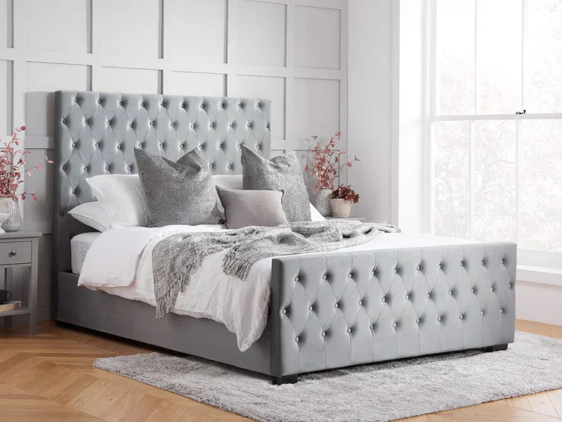 Turin Fabric Bed Frame - Sofista Living LTD 