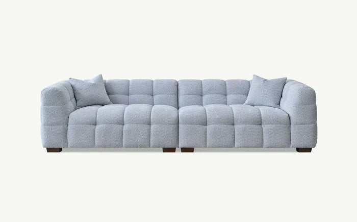 Sofista 4 seater Tribeca Sofa in Pearl Boucle - Sofista Living LTD 