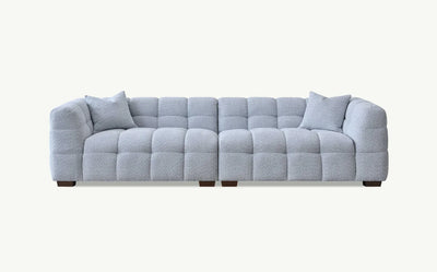 Tribeca Sofa in Pearl Boucle