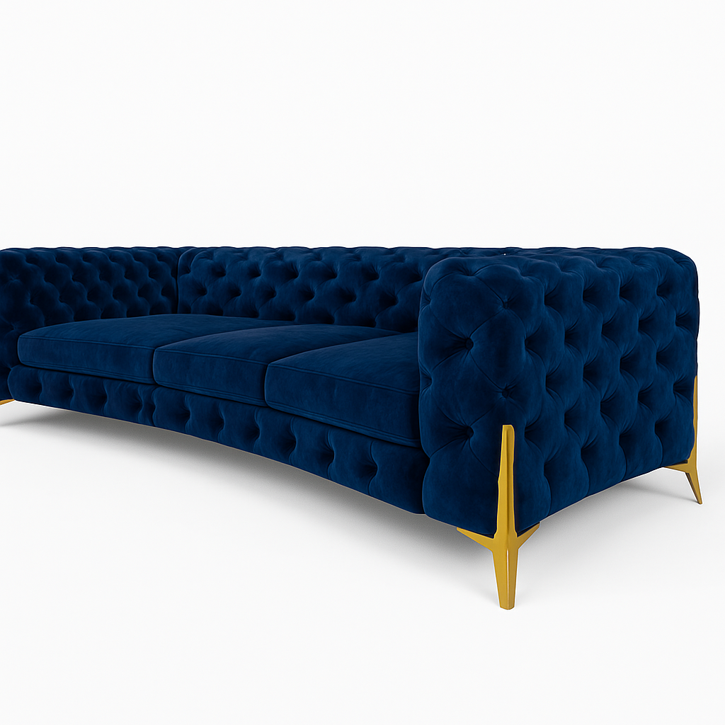 Ambassador Chesterfield Sofa - 3 Seater Sofa - Sofista Living LTD 