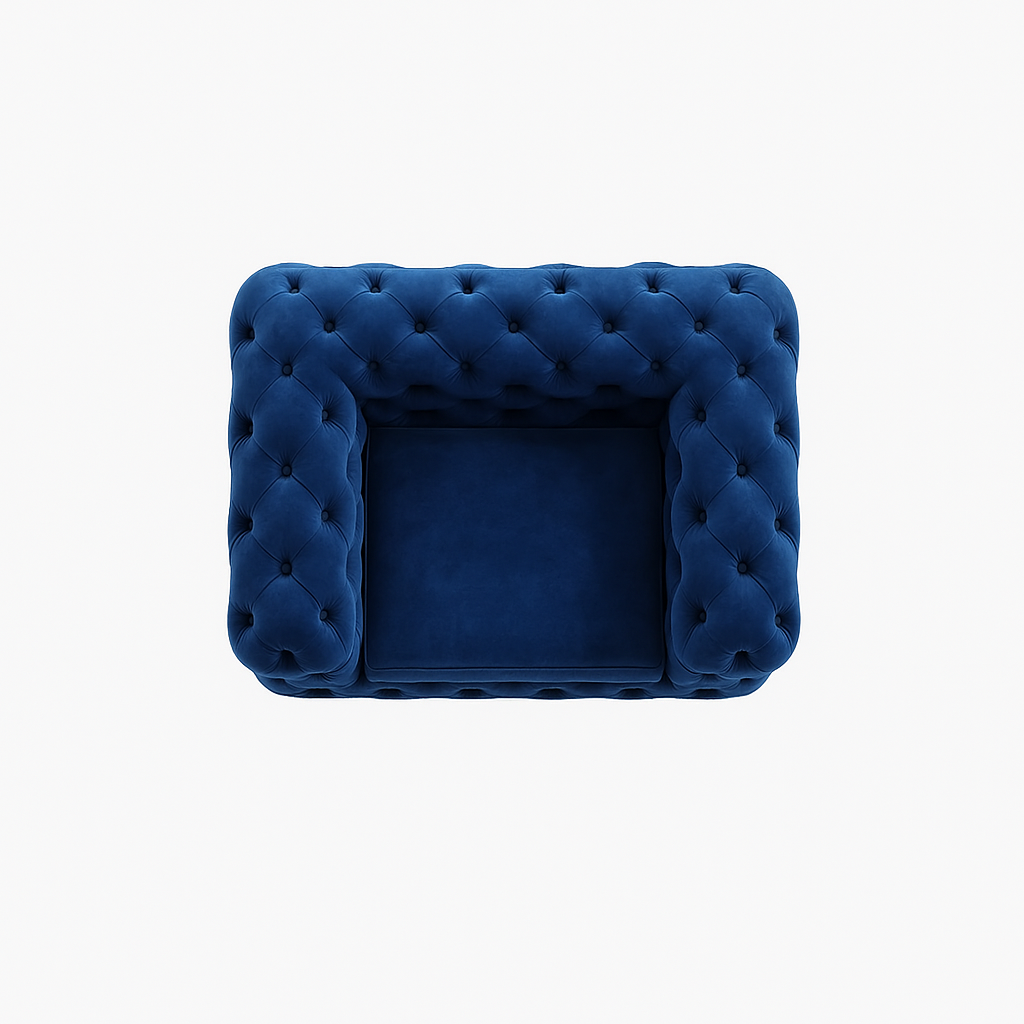 Ambassador Chesterfield Sofa - 1 Seater Sofa