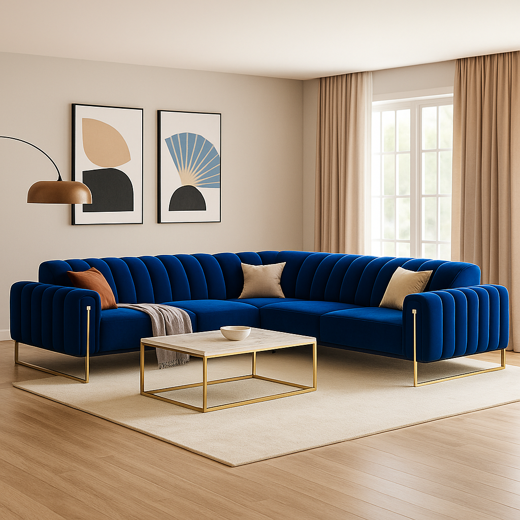 Turkish Sofa Corner Sofa by Sofista Living – Large Luxury Corner Sofa for Living Room UK