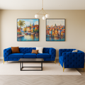 Ambassador Chesterfield Sofa 3 + 2 Seater - Sofista Living LTD 