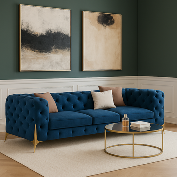 Ambassador Chesterfield Sofa - 3 Seater Sofa - Sofista Living LTD 