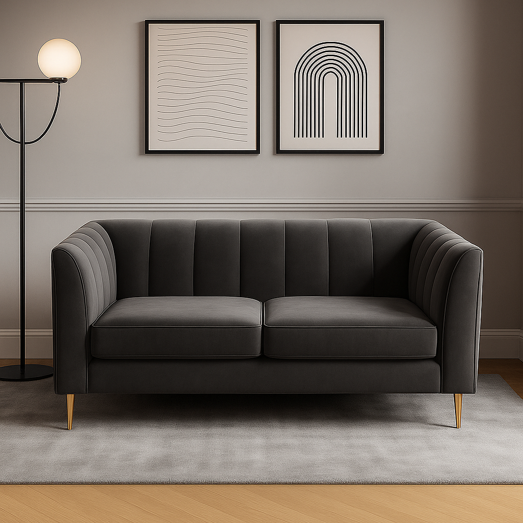 Sofista Aura 2 Seater Sofa – Modern Luxury Sofa with Elegant Flowing Design UK