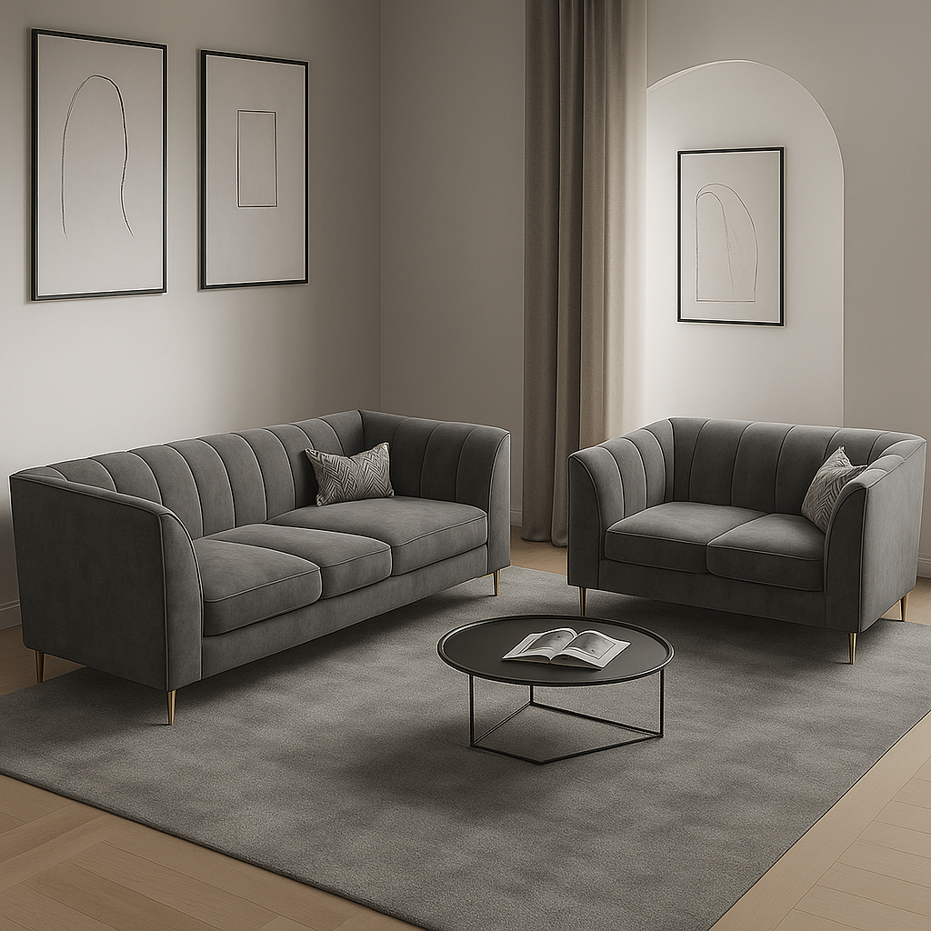 Sofista Aura 3+2 Seater Sofa Set – Matching Modern Luxury Sofa Suite for Living Rooms UK