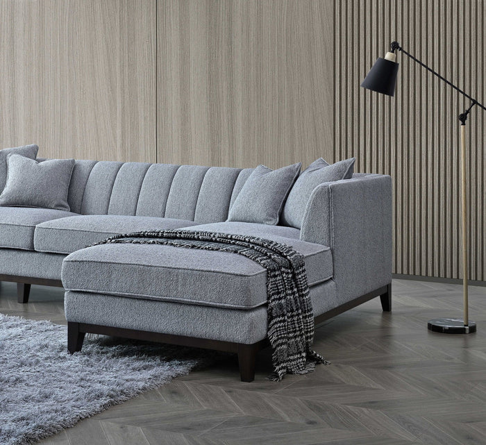 Sofista Cooper Right Corner Sofa in Dolphin Boucle - Sofista Living LTD 