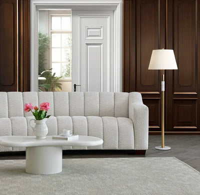 Astoria sofa in Oatmeal Boucle Fabric