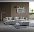 Sofista Leanord Left Corner Sofa in Cloudy Grey Boucle - Sofista Living LTD 