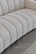 Astoria sofa in Oatmeal Boucle Fabric - Sofista Living LTD 