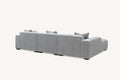 Sofista Leanord Right Corner Sofa in Cloudy Grey Boucle - Sofista Living LTD 