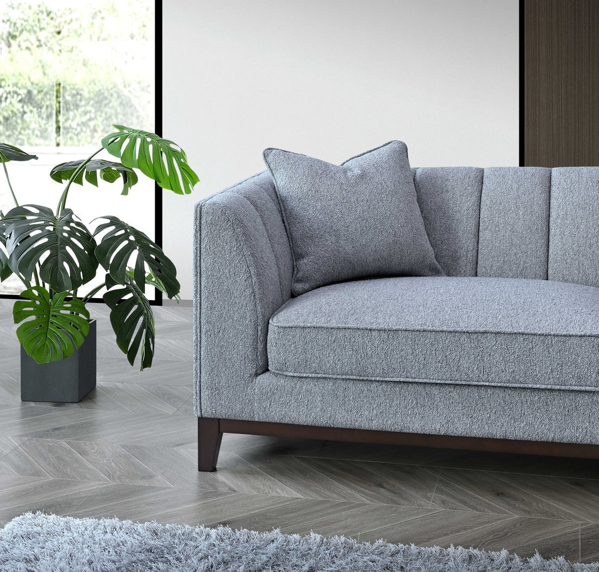 Cooper Sofa in Dolphin Boucle