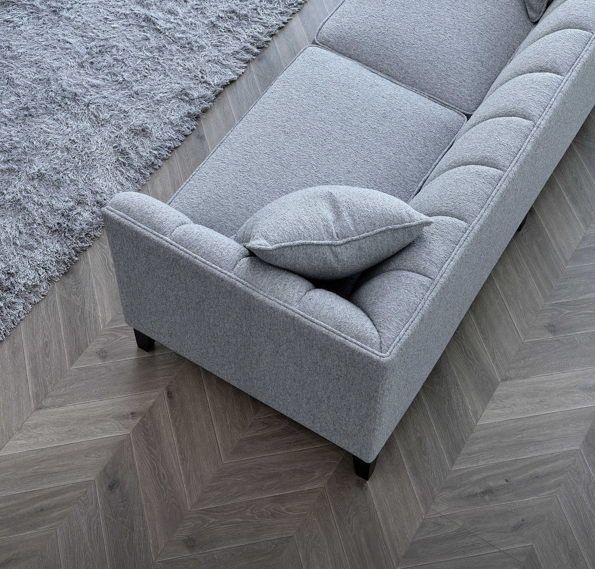 Cooper Sofa in Dolphin Boucle