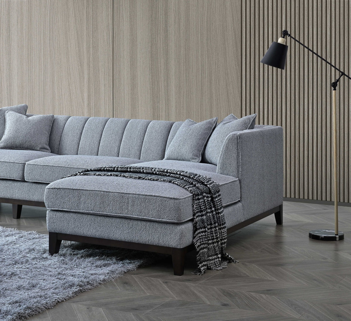 Cooper Sofa in Dolphin Boucle