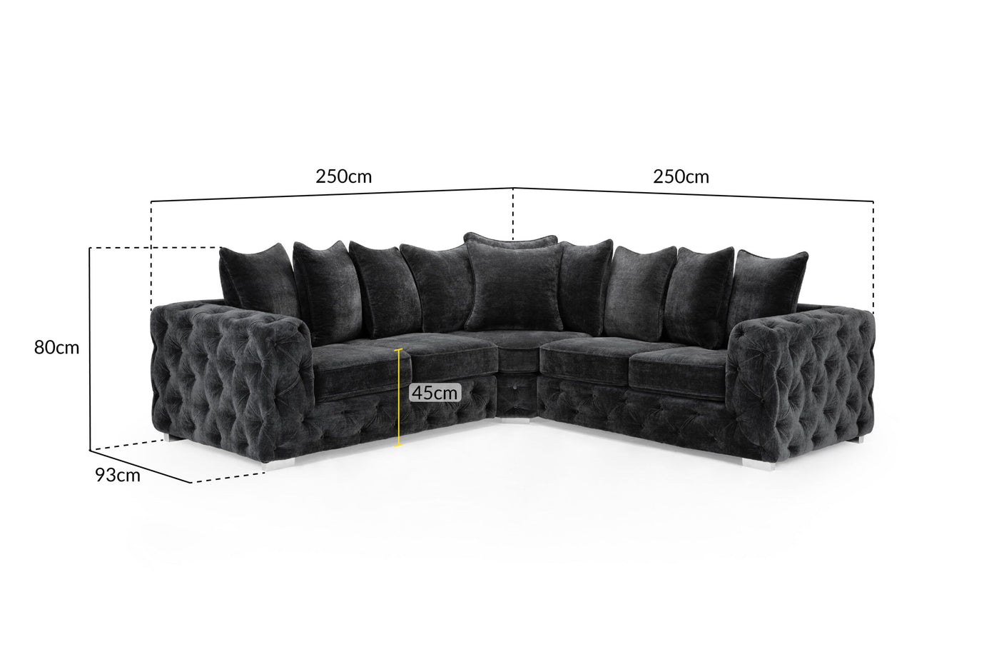 Ashton Chesterfield Corner Sofa