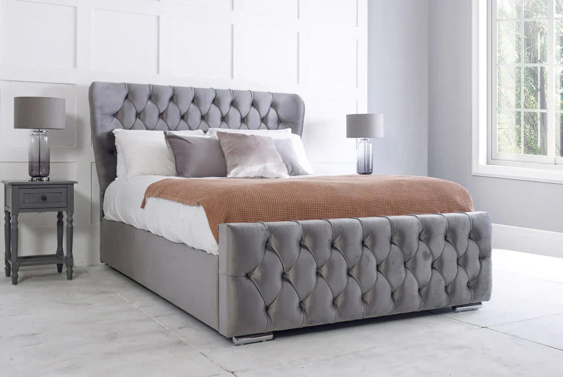 New York Wingback Chesterfield Bed - Sofista Living LTD 