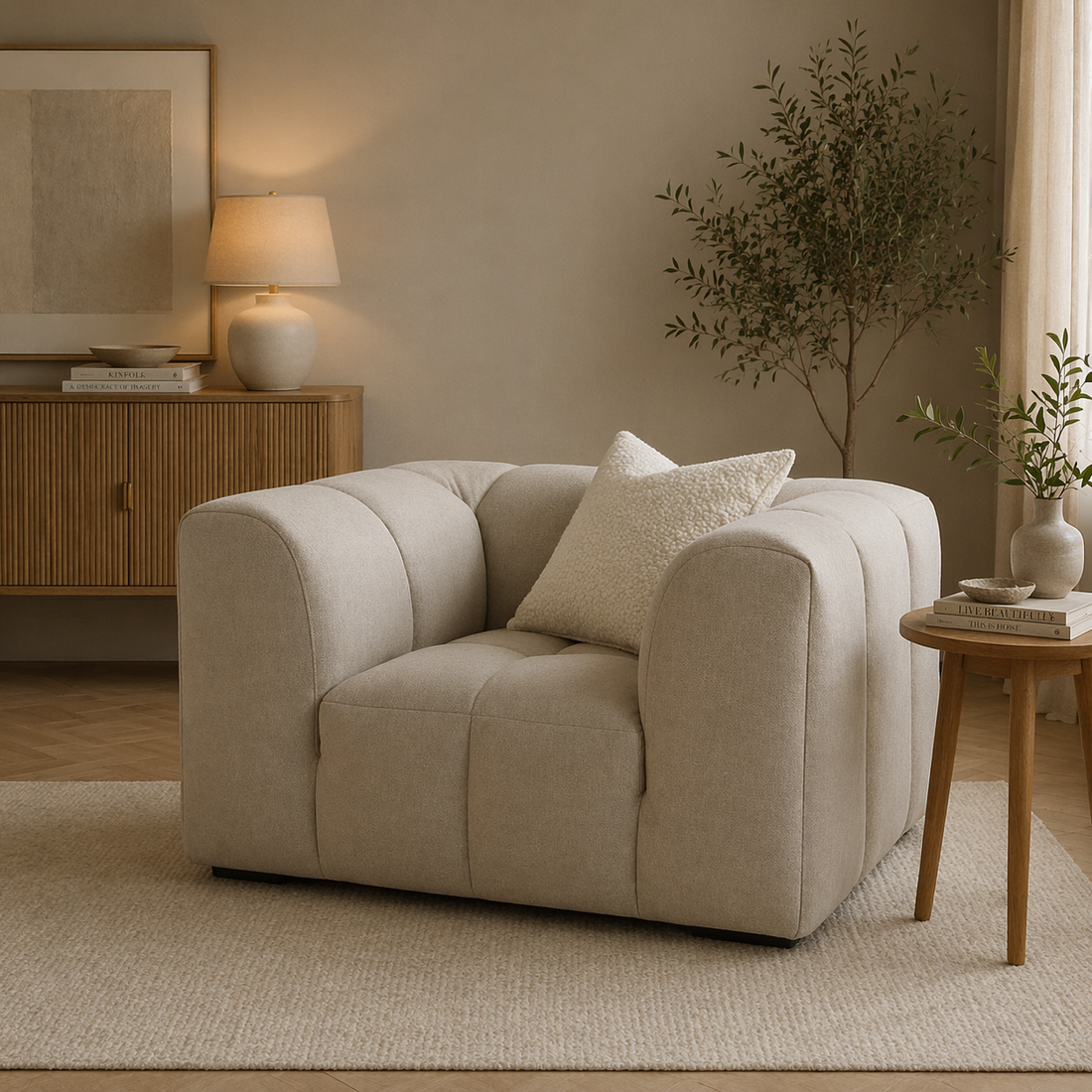 Sofista Pearl Sofa - 1 Seater Sofa