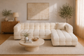 Sofista Bubble L Shape Sofa Right Chaise – Modern Corner Sofa with Bubble Cushions UK