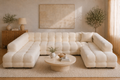 Sofista Bubble U Shape Sofa – Large Modern Bubble Corner Sofa for Spacious Living Rooms UK
