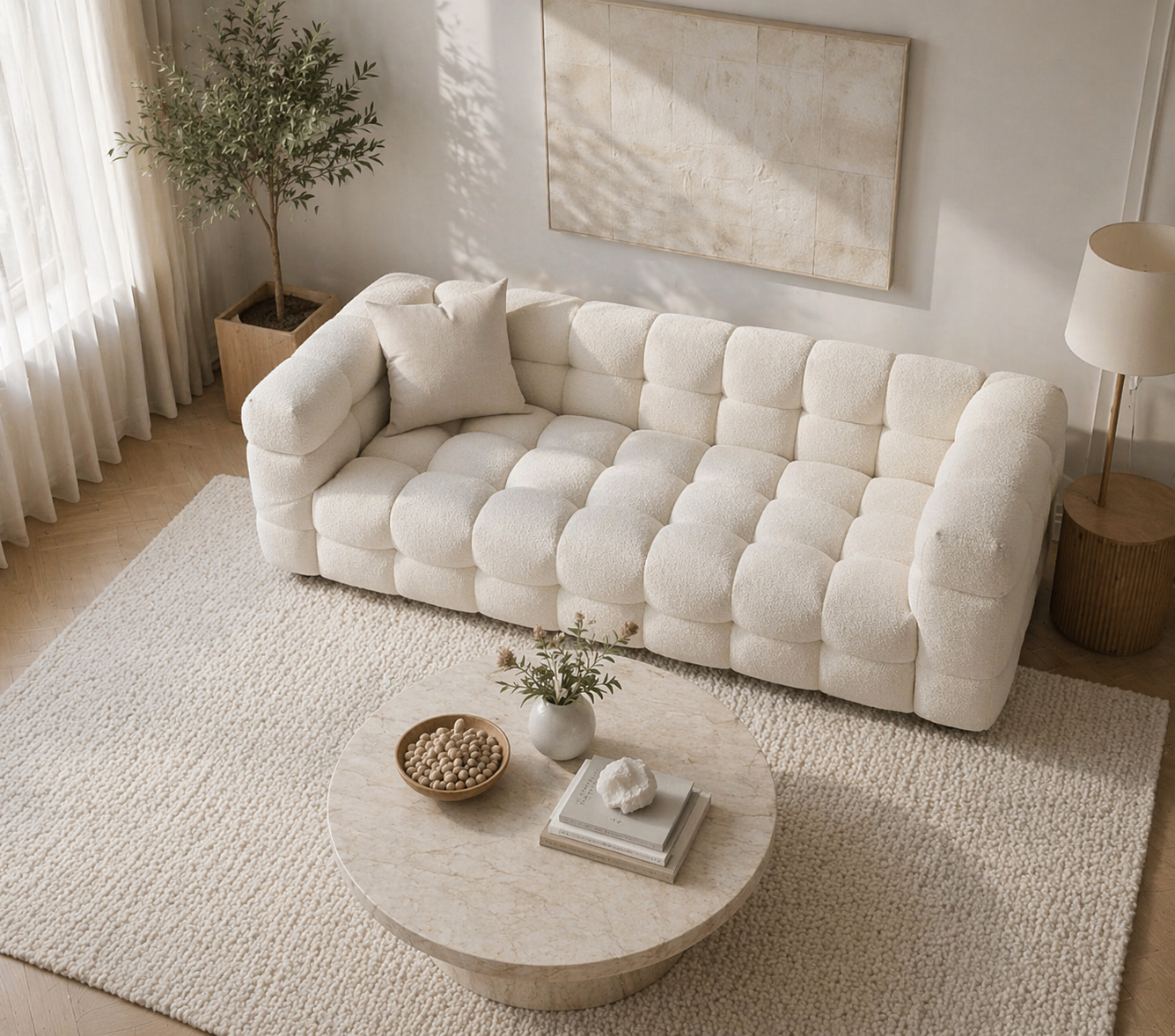 Sofista Bubble 3 Seater Sofa – Contemporary Bubble Sofa for Modern Living Rooms UK