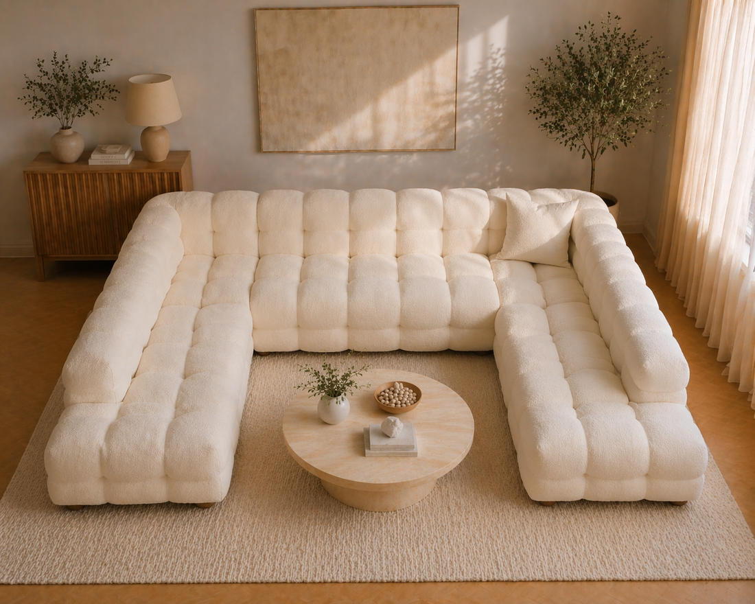 Sofista Bubble U Shape Sofa | Large Modern Sofa UK