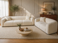 Sofista Luna 3+2 Seater Sofa Set – Matching Contemporary Curved Sofa Suite UK