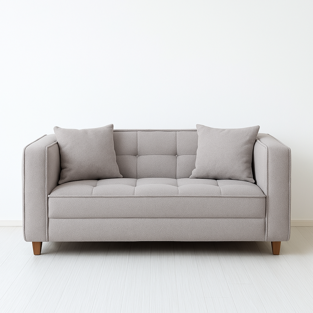 Murray 2 Seater Sofa in Putty Boucle Fabric