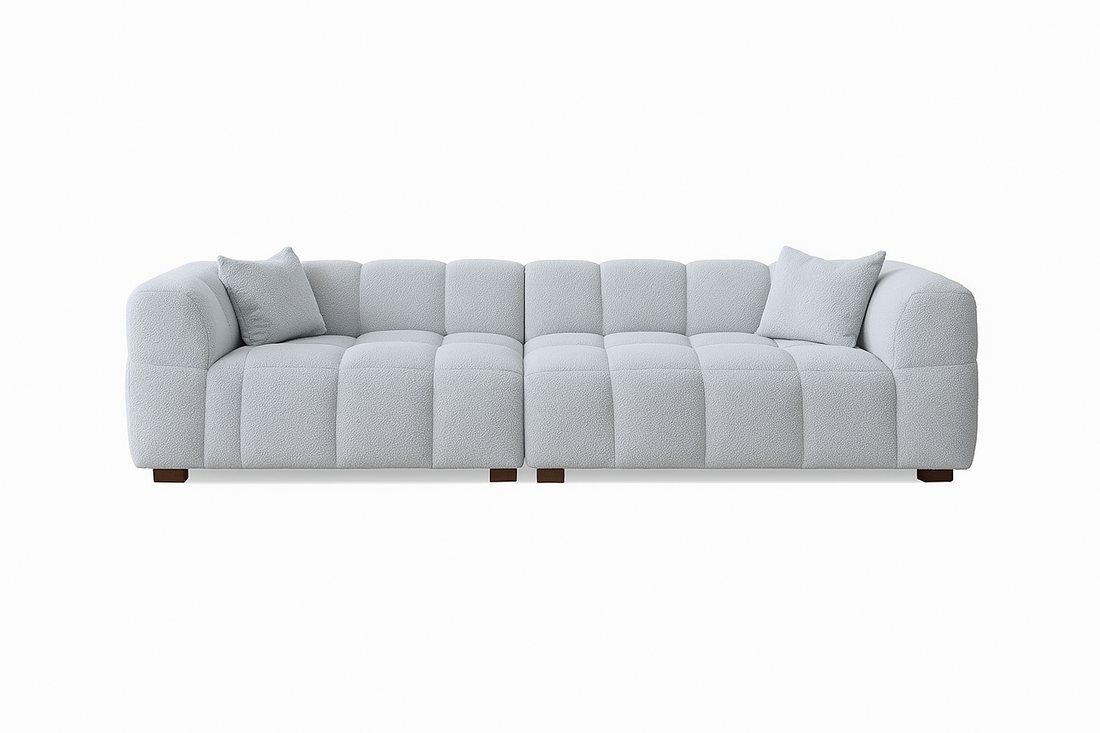 Tribeca Sofa in Pearl Boucle - Sofista Living LTD 