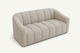 Sofista Astoria 2 Seater Sofa in Oatmeal Boucle Fabric