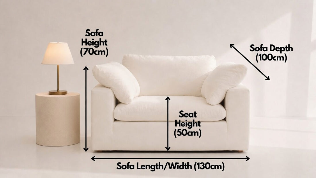 Sofista Cloud 1 Seater Sofa | Luxury Bouclé Accent Chair | Premium Single Armchair