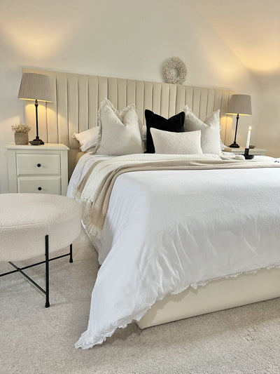 Fitzroy Wide Headboard Bed