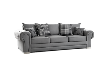 Sofista Mayfair 3 Seater Scatterback Sofa – Relaxed Luxury Family Sofa with Plush Cushions UK