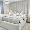 Knightsbridge Tall Headboard Bed - Sofista Living LTD 