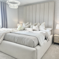Knightsbridge Tall Headboard Bed - Sofista Living LTD 
