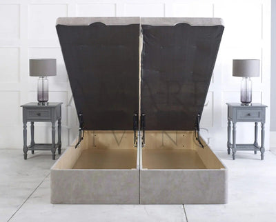 Luxe Linea Upholstered Bed