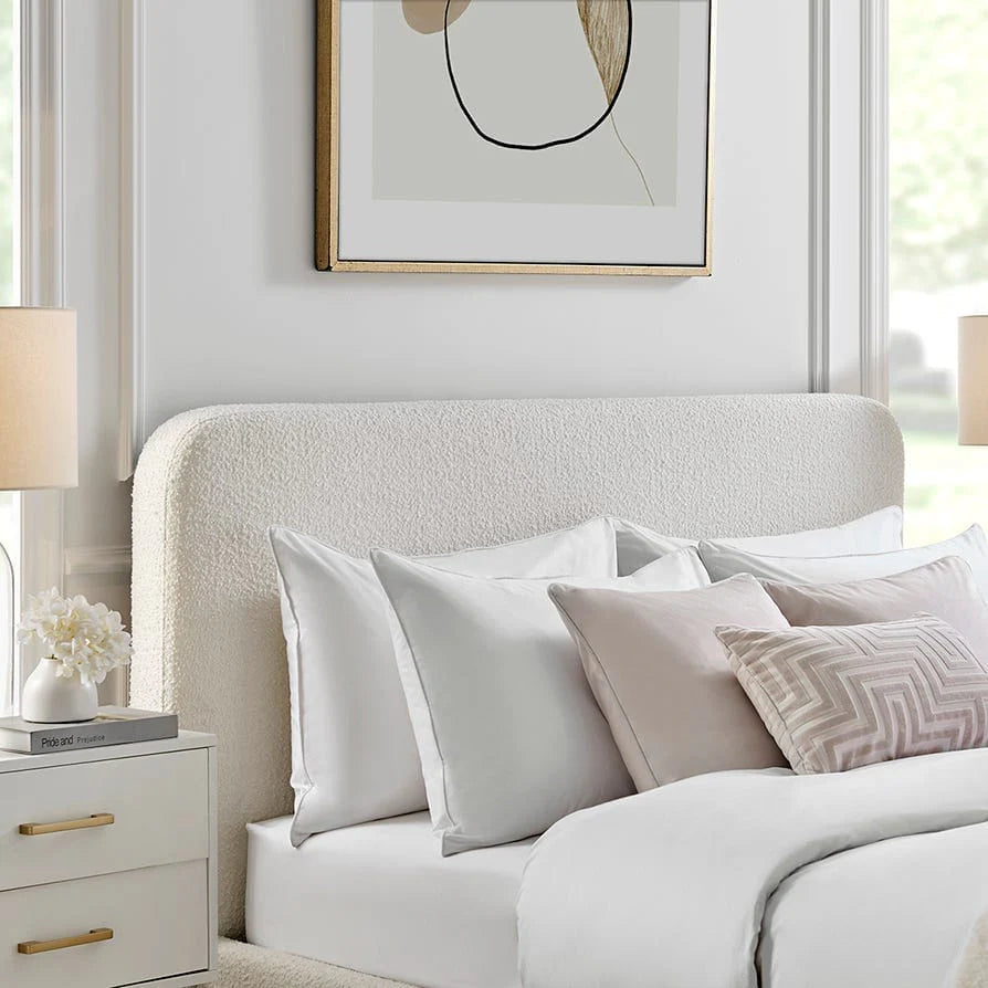 Ascot Boucle Bed Frame - Sofista Living LTD 