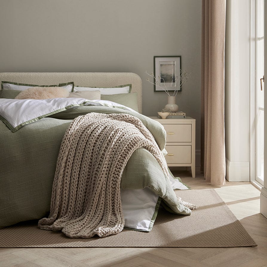 Ascot Boucle Bed Frame - Sofista Living LTD 