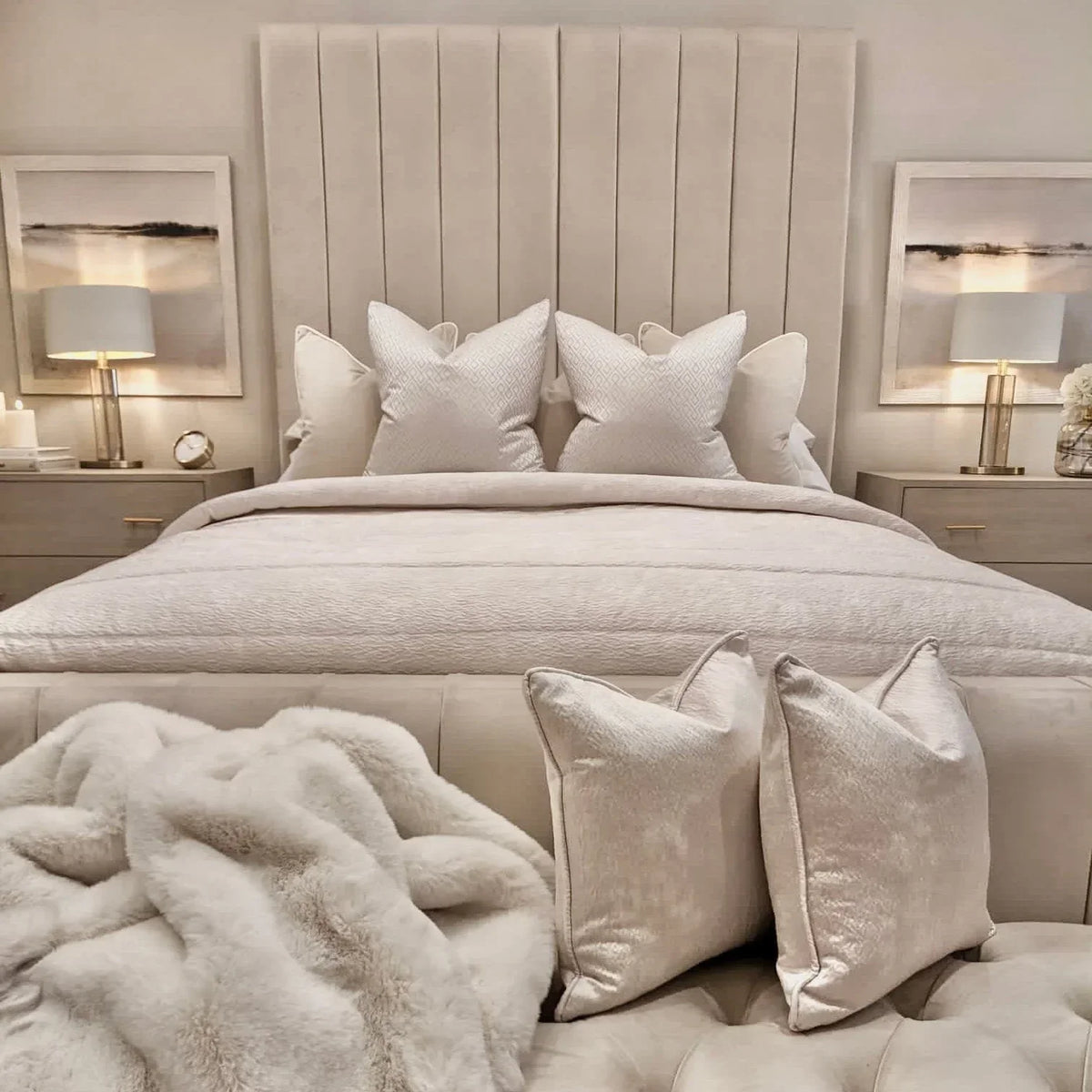 Westminster Luxury Panelled Bed