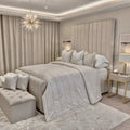 Westminster Luxury Panelled Bed – Premium Upholstered Panelled Bed Frame for Elegant Bedrooms UK