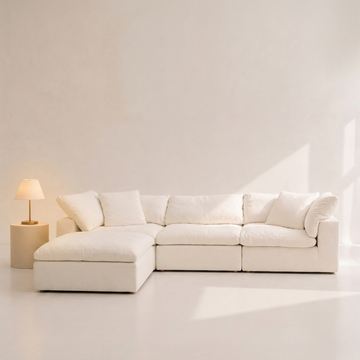 Sofista Cloud L-Shape Sofa | Modular Corner Sofa | Rearrange Every Seat | Cinema Lounger & Sofa Bed | UK