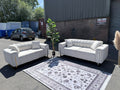 Turkish Sofa Fixed Seat 2 Seater – Luxury Loveseat with Firm Fixed Cushions UK