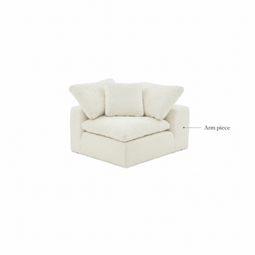 Sofista Cloud Arm Piece | Modular Sofa Add-On | UK