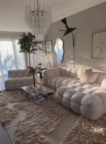 Sofista Bubble L Shape Sofa With Chaise | Luxury Corner Sofa UK