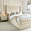 Alexa Luxury Bed – Modern Premium Upholstered Bed Frame for Stylish Bedrooms UK