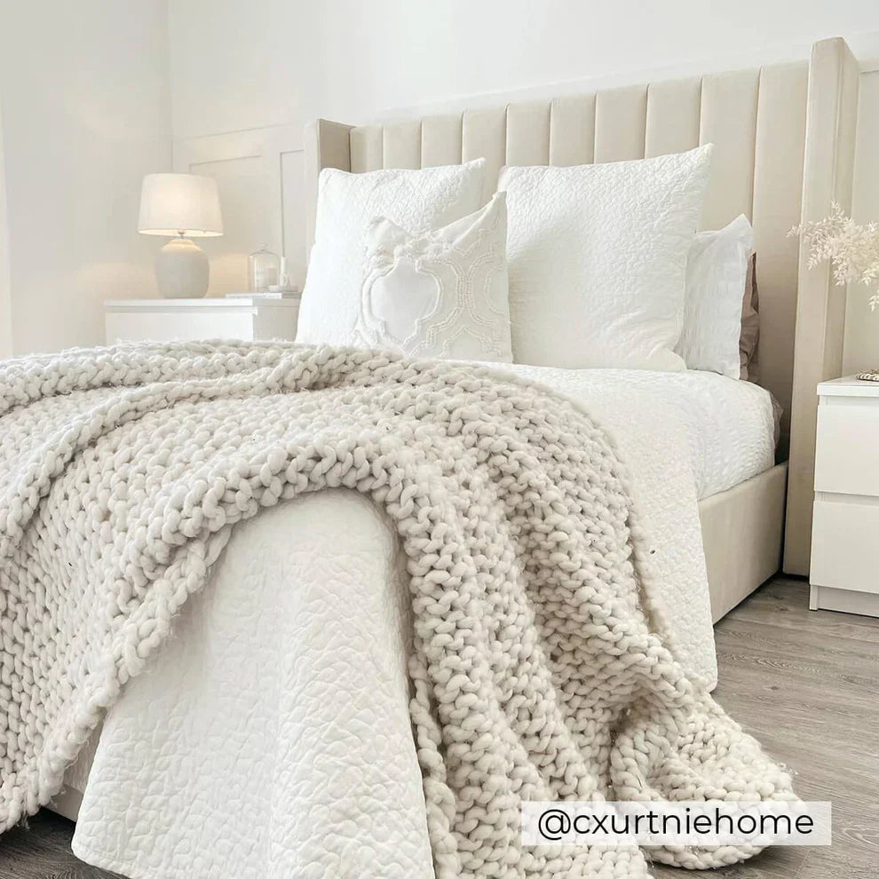 Champagne Bed Frame - Sofista Living LTD 