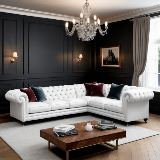 Sloane Bespoke Corner Sofa – Bespoke Chesterfield Sofas